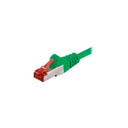 Goobay CAT 6 S/FTP CU 2m Green Cable - High-Speed Performance & Durable Connectivity